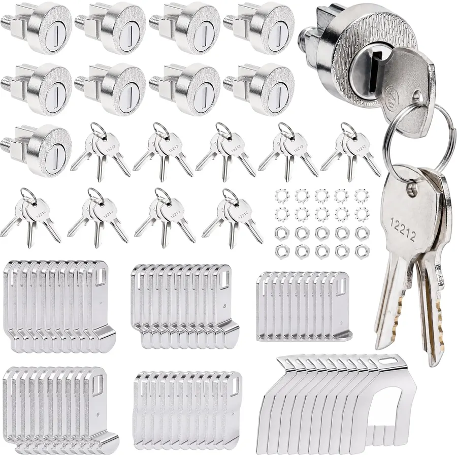 10 PCS L-1172C/C9100 Mailbox Lock Replacements
