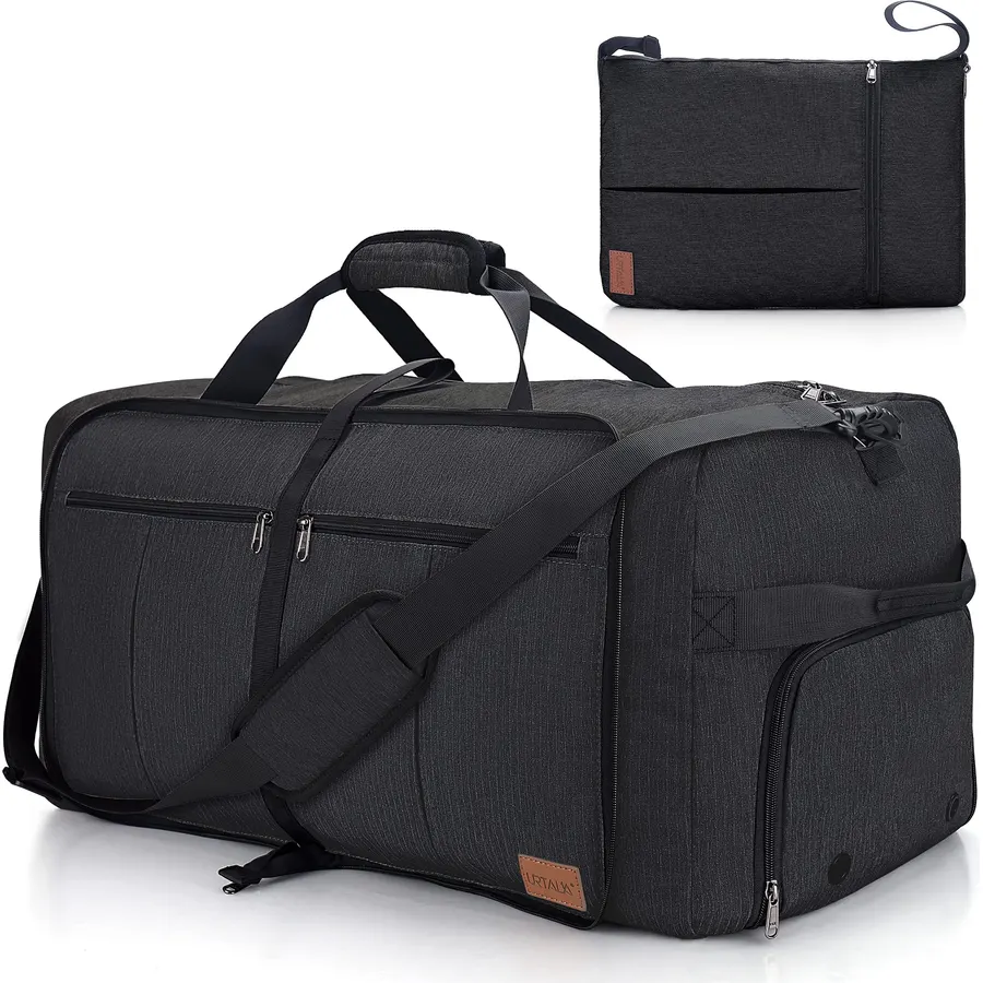 120L Foldable Collapsible Waterproof Travel Duffel Bag for Men and Women