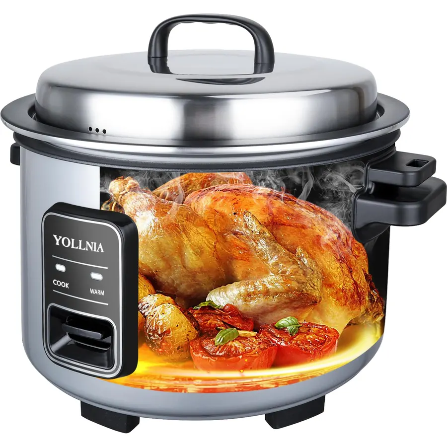 15L Commercial Rice Cooker 84 cup(Cooked) Extra Large Rice Cooker