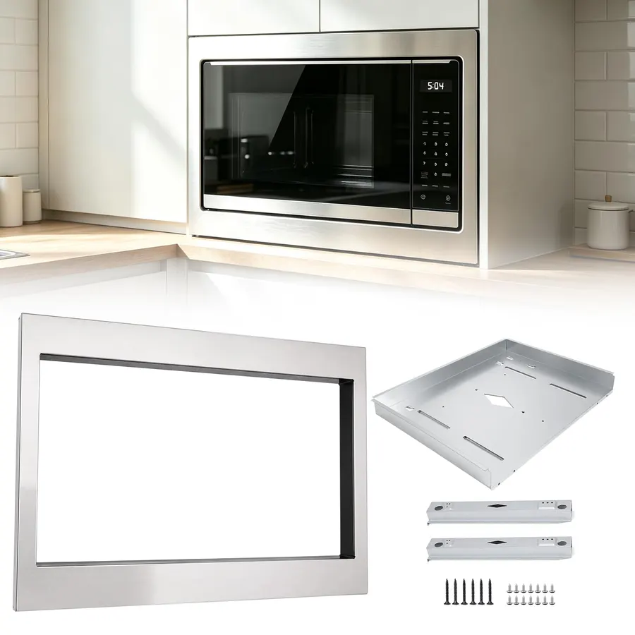 27inch Microwave Trim Kit Compatible with Frigidaire 2.2 Cu. Ft. GMBS3068AF