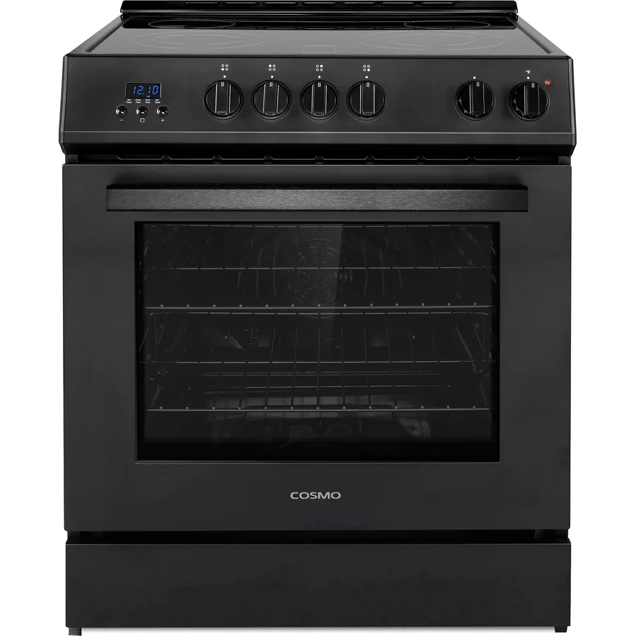 30 in. Stellar Coll 4.8 cu ft 4 Burner Electric Range, Air Fry, Stainless