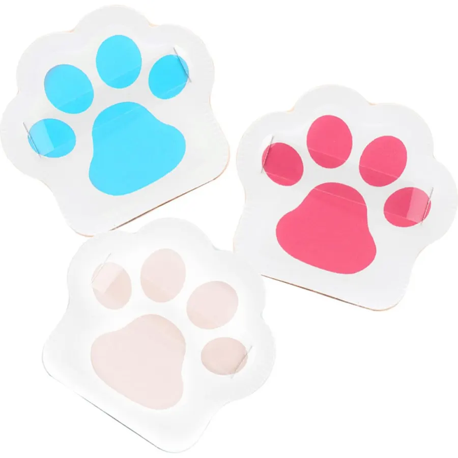 3pcs Cat Claw Cushion Makeup Puff Sponge Blending Applicator Tool