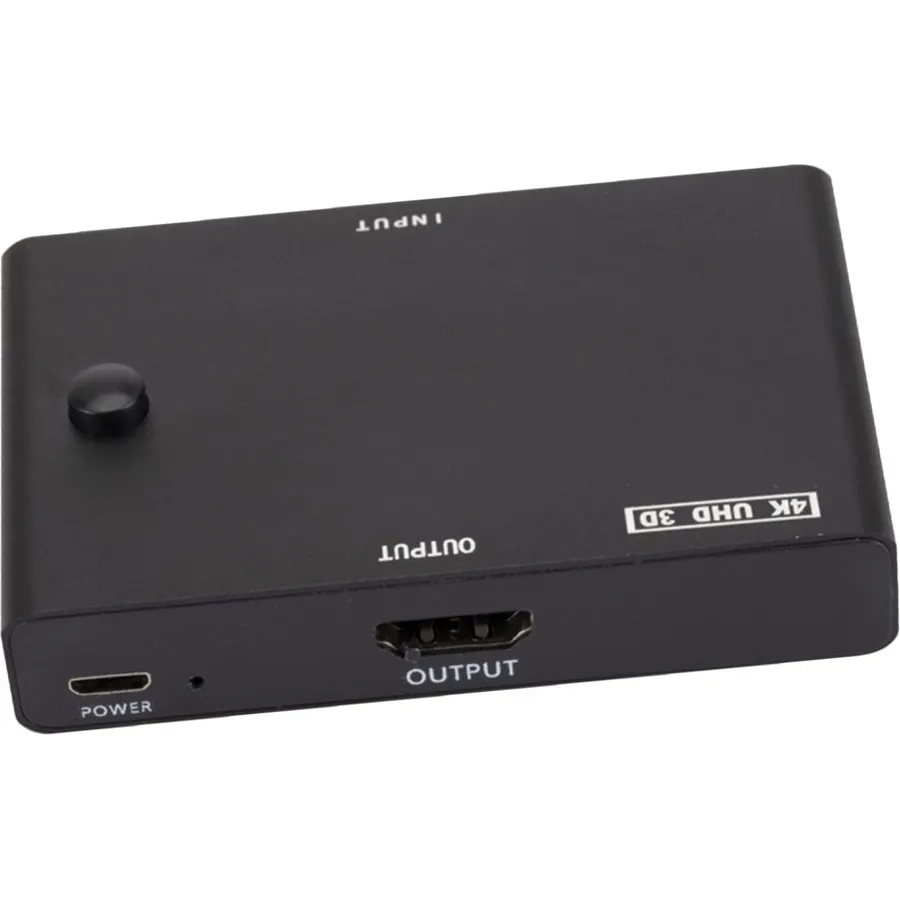 3x1 Video Selector Box 4k 30 ABS for TV Stick