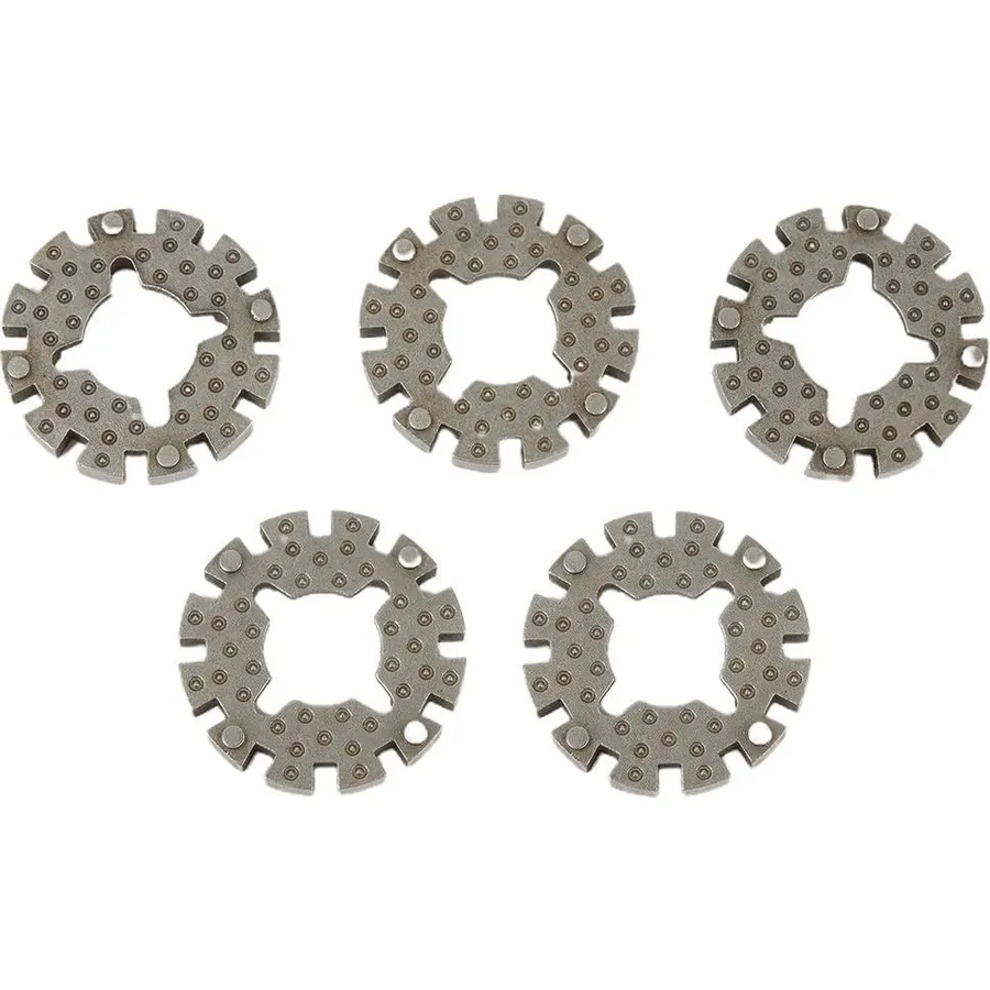 5PCS 25mm Star Lock Oscillating Tool Saw Blade Adapters, Premium Oxidation Resistant Steel Universal Shank Converter, Precise DIY Woodworking Cutting Trimming Multi-Tool Replacement Accessories