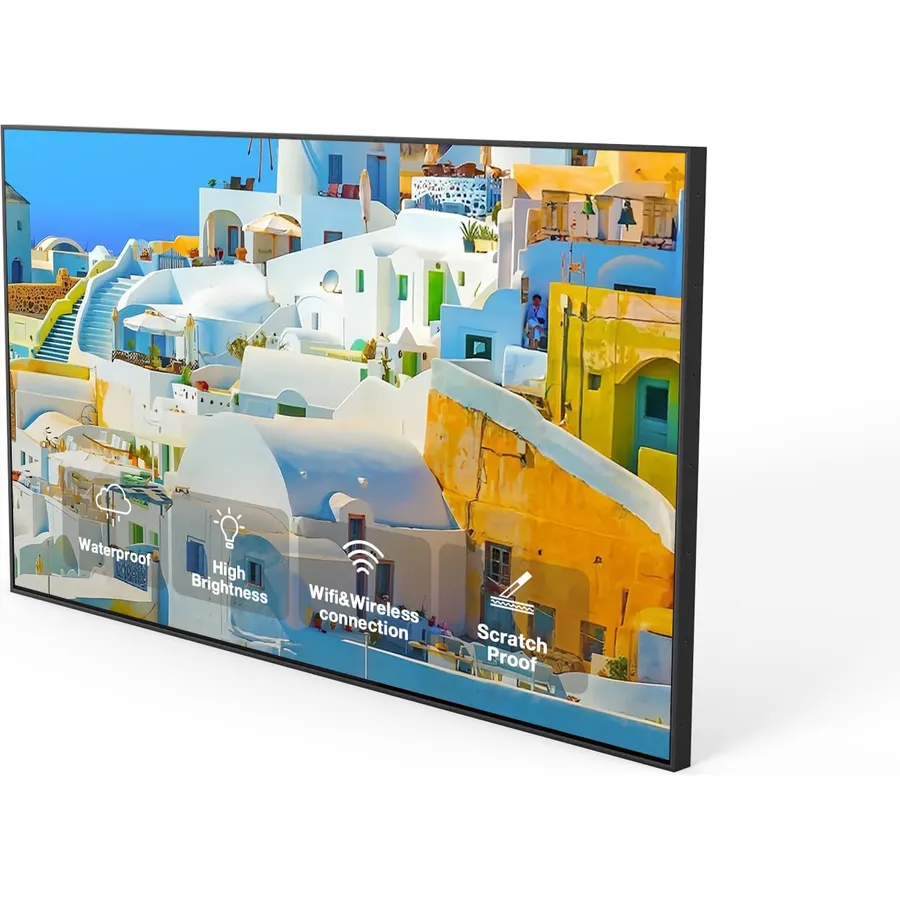 85" Outdoor Digital Signage Display 3000-Nit 4K UHD