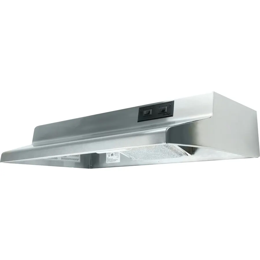 Air King AV1428 Advantage Convertible Under Cabinet Range Hood with 2-Speed Blower and 180-CFM, 7.0-Sones, 42-Inch Wide, Stainless Steel Finish