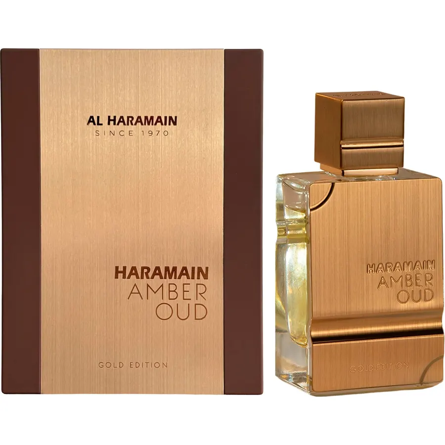 Al Haramain Amber Oud Gold Edition Arabian Perfume for Women and Men Unisex Long Lasting Amber 60ml (2.0 oz)