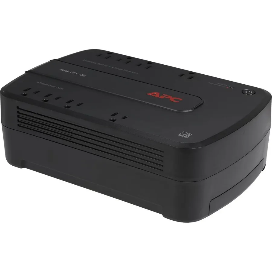 APC Battery Backup 550VA/330W Uninterruptible Power Supply for PC, BE550G