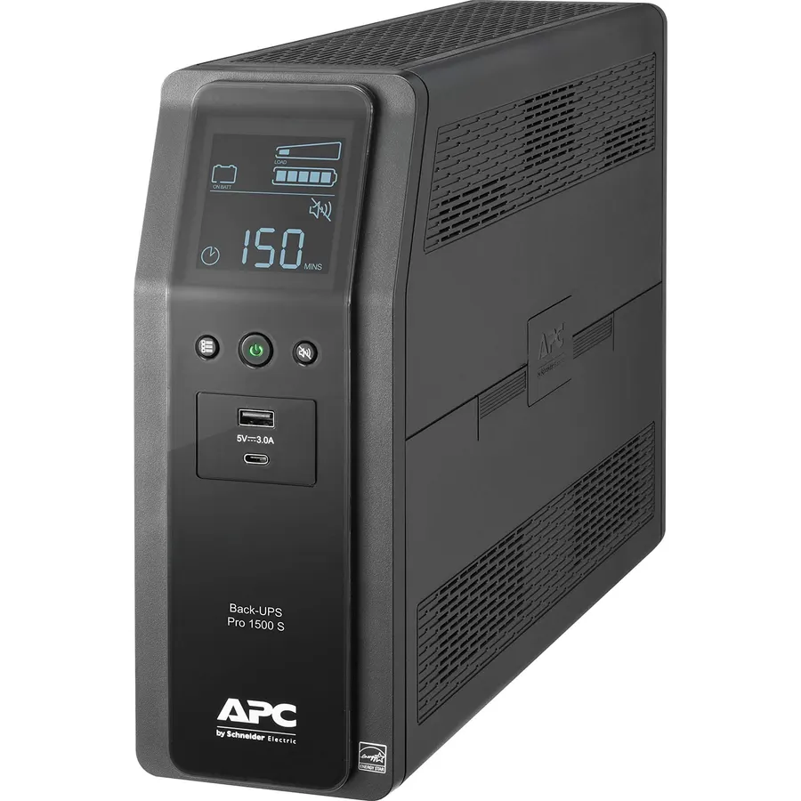 APC BR1500MS2 Pure Sine Wave UPS Battery Backup & Surge Protector