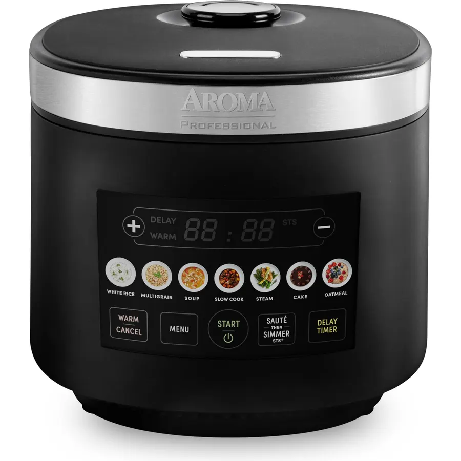 AROMA® CoreCoat™ Smart Digital Rice Cooker and Multicooker, 10-Cup (Uncooked) / 20-Cup (Cooked), with 8 Modes and PFSA-free, Non-Stick Ceramic Coating