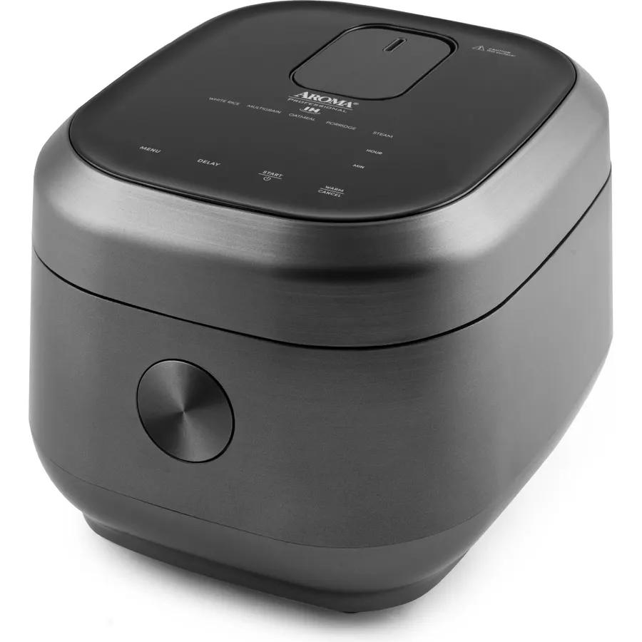 AROMA® Professional 6-Cups (UnCooked) / 3Qt. 360° Induction Rice Cooker & Multicooker (ARC-7606GR)