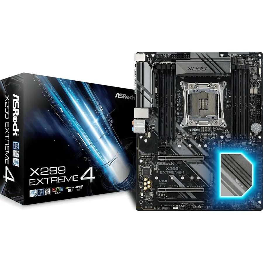 ASROCK Intel X299 Chip Set ATX Motherboard X299 Extreme4