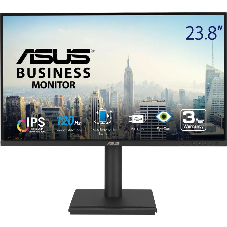ASUS BE249QG-R 24 Inch 1080P 120Hz Computer Monitor, HDMI, TAA Compliant