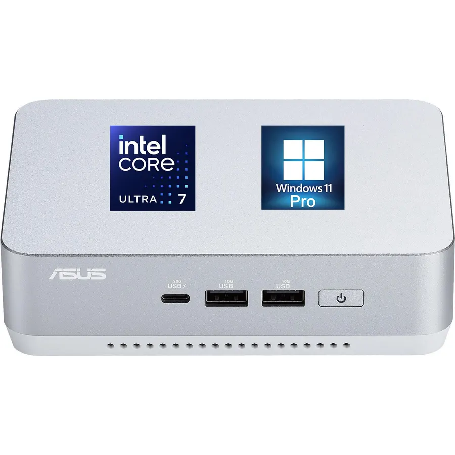 ASUS NUC 14 Pro+ AI-Powered Mini PC, 16-core Intel Core Ultra 7 155H CPU
