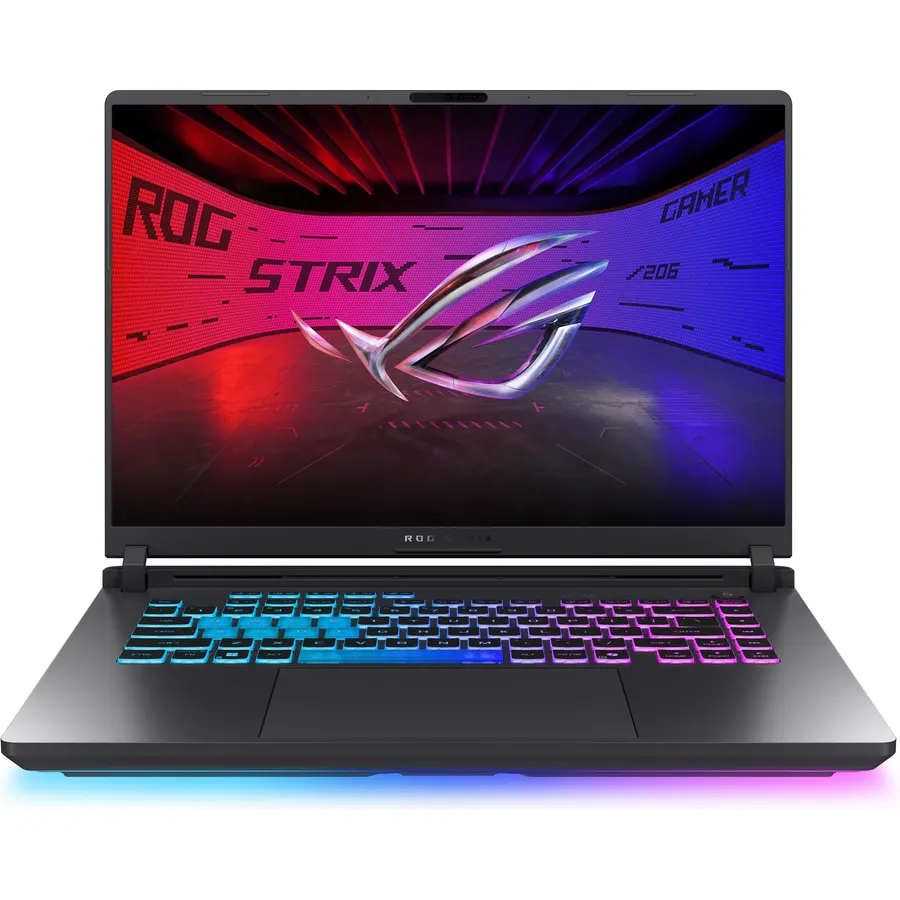 ASUS ROG Strix G16 Gaming Laptop, 16” 16:10 FHD+ 165Hz/3ms, NVIDIA GeForce RTX 5050 Laptop GPU, Intel Core i5 Processor 14450HX, 16GB DDR5-5600, 512GB PCIe Gen 4 SSD, Wi-Fi 7, Win11 Home, G615JHR-DS53