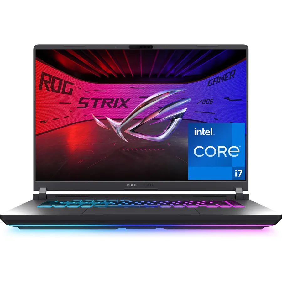 ASUS ROG Strix G16 (2025) Gaming Laptop, 16” FHD+ 16:10 165Hz/3ms, NVIDIA® GeForce RTX™ 5060, Intel® Core™ i7 Processor 14650HX, 16GB DDR5, 1TB Gen 4 SSD, Wi-Fi 7, Windows 11 Home, G615JMR-AS74