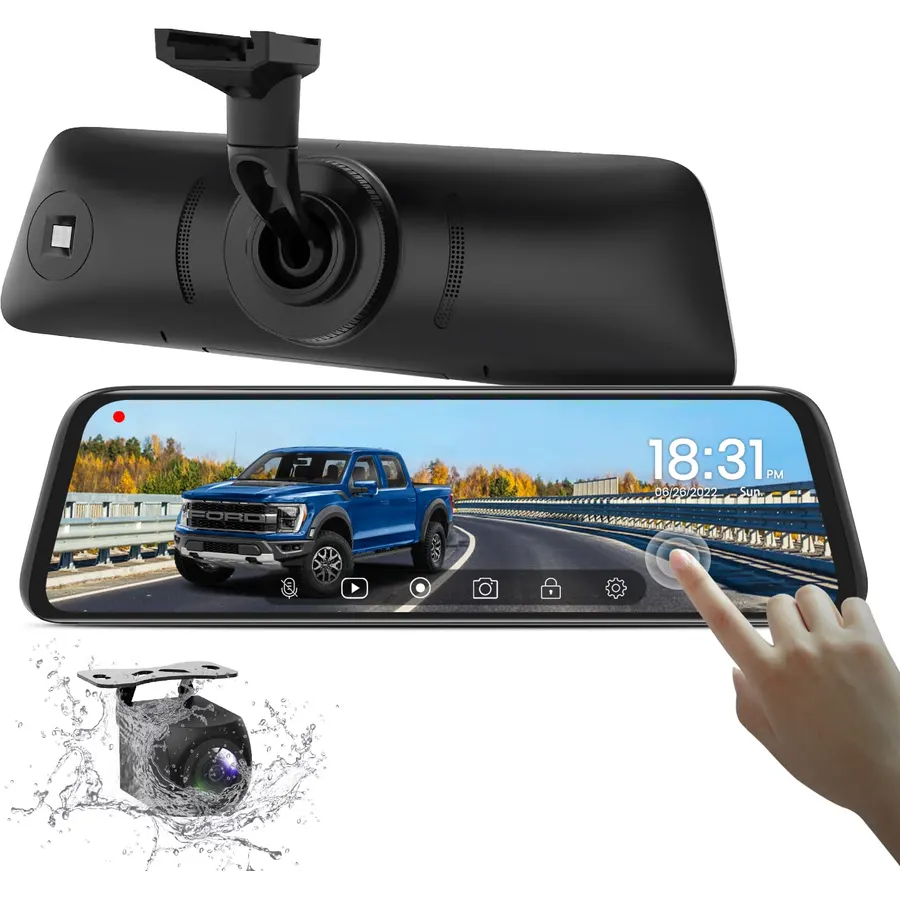 AUTO-VOX OEM Rear View Mirror Camera with 9.35''1080P Monitor