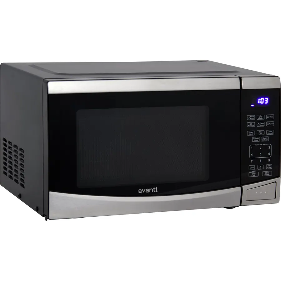 TOSHIBA Microwave Oven, 0.9 Cu.Ft, 900W, Stainless Steel