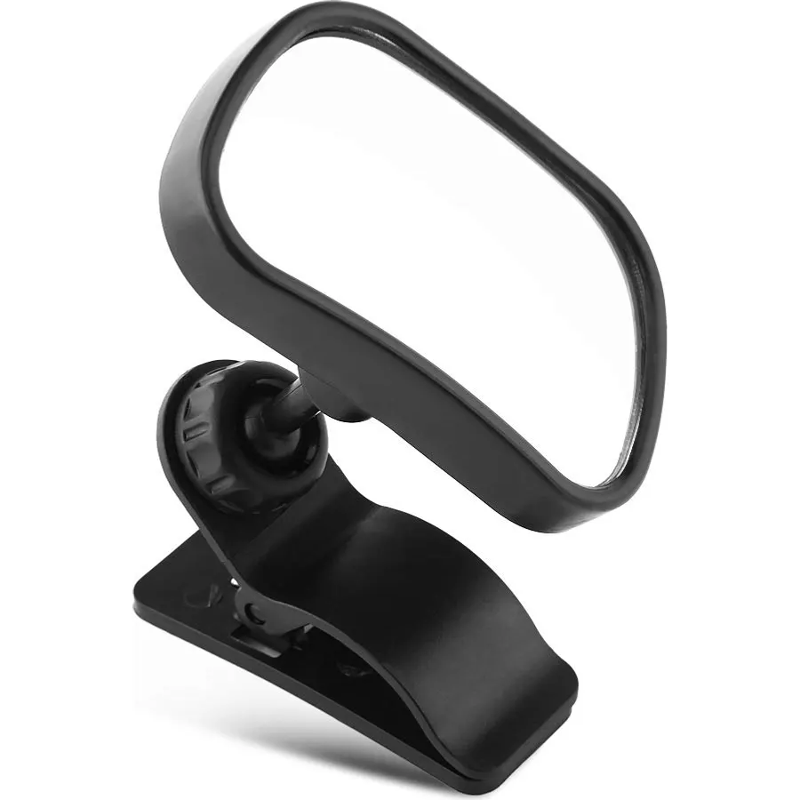 Baby Mirror Rear View, Adjustable Acrylic Lens