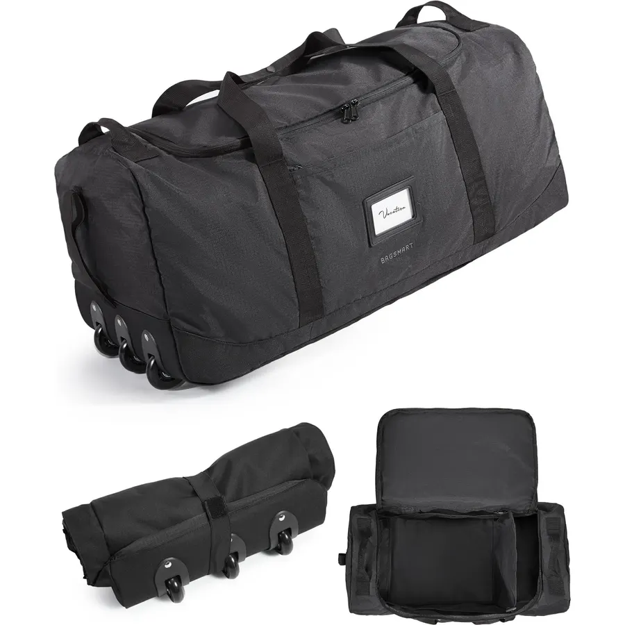BAGSMART 83L Foldable Travel Bag, Large Duffle Bag Luggage for Travel