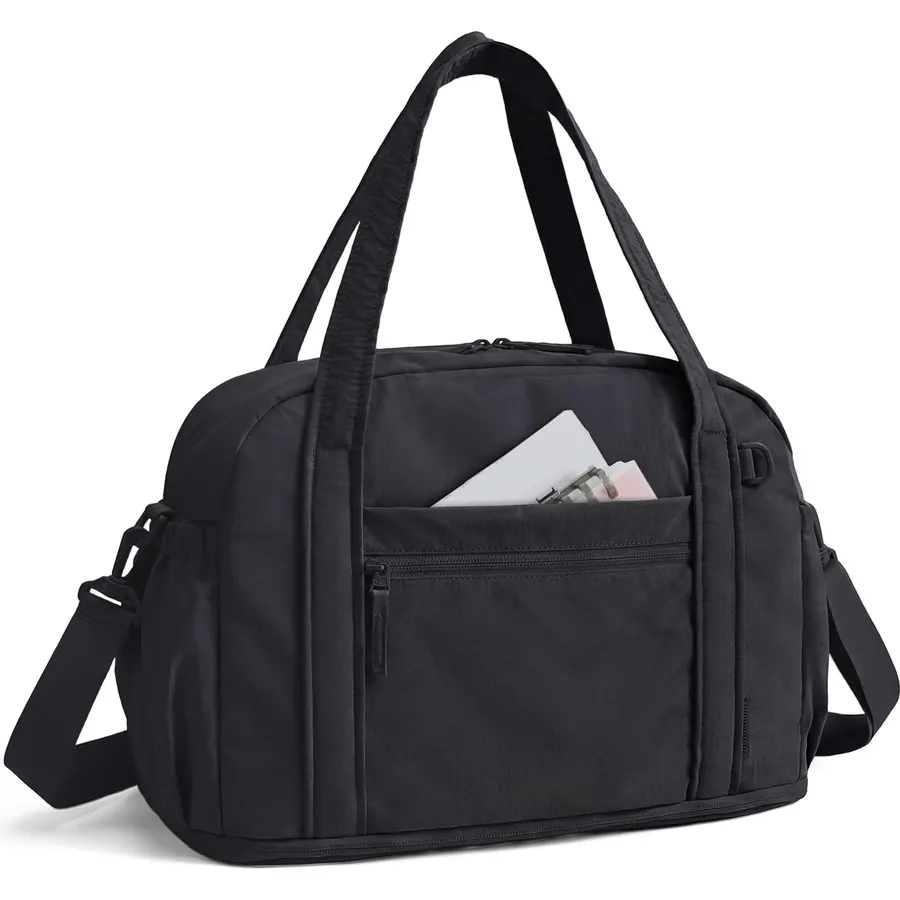 BAGSMART Expandable Personal Item Travel Bag, 2 Set Duffel Bag for Women