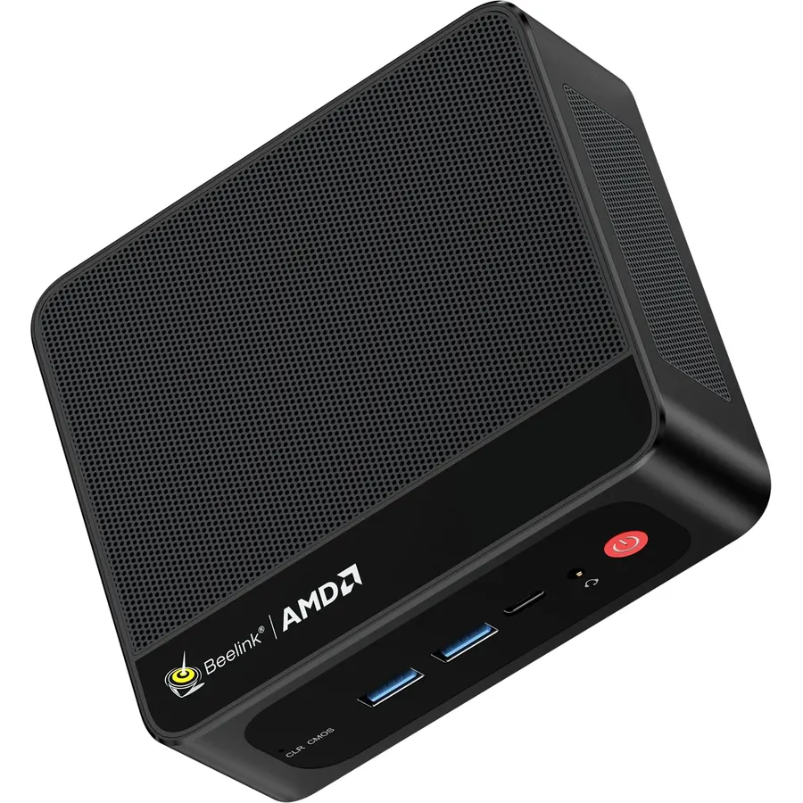 Beelink SER5 Mini PC, AMD Ryzen 5 5500U 6C/12T, 16G DDR4 RAM 480G SSD