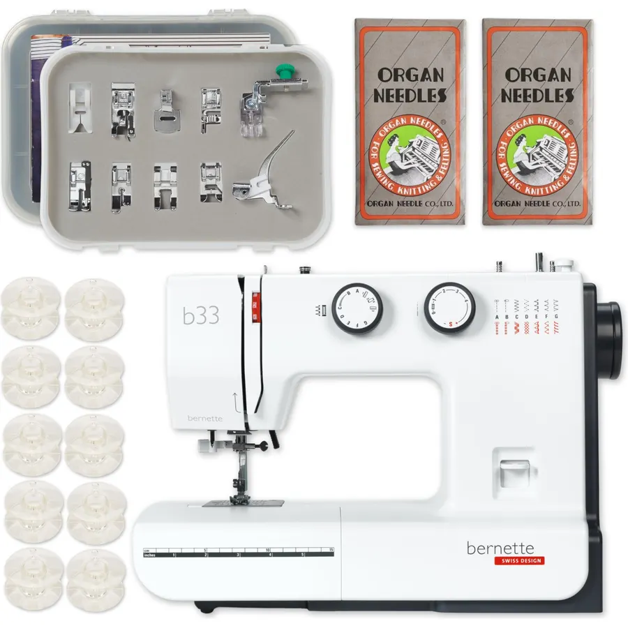 Bernette 35 Swiss Design Sewing Machine with Exclusive Bundle