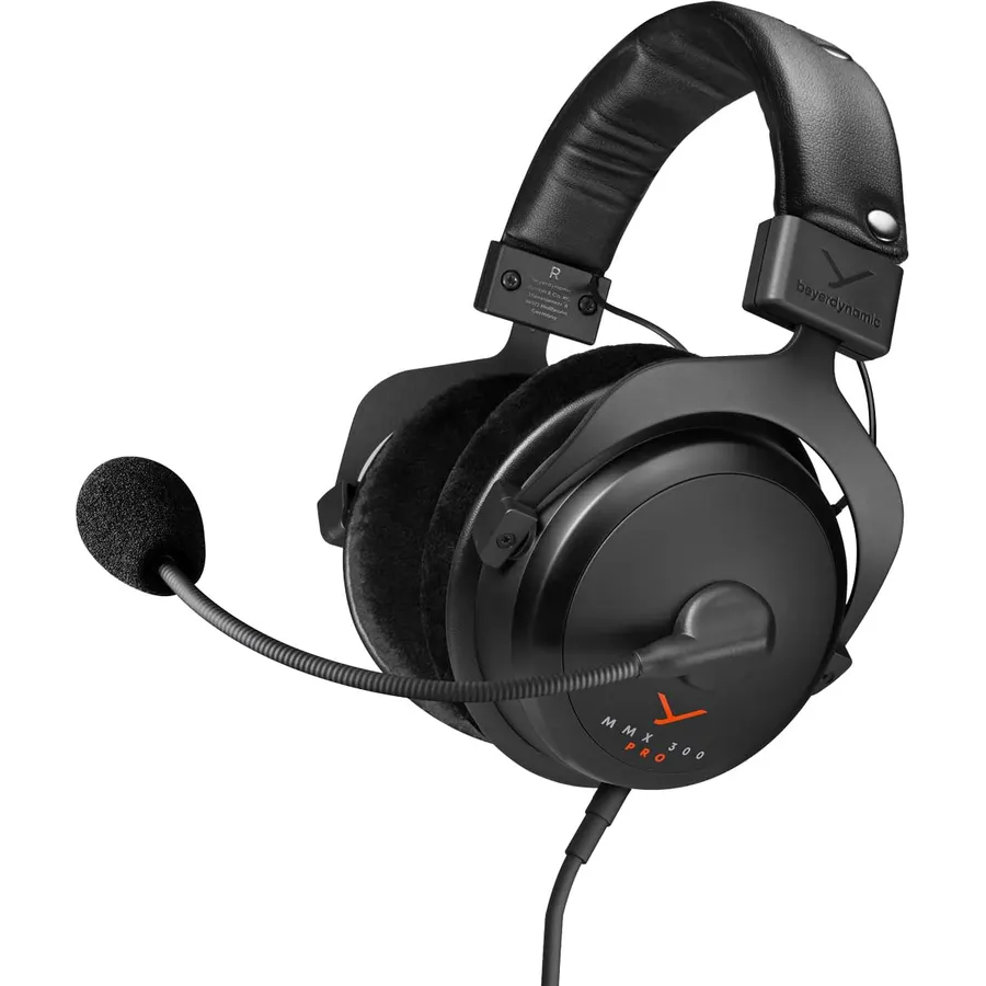 beyerdynamic MMX 300 Pro Wired Closed-Back Gaming Headset, Condenser Mic
