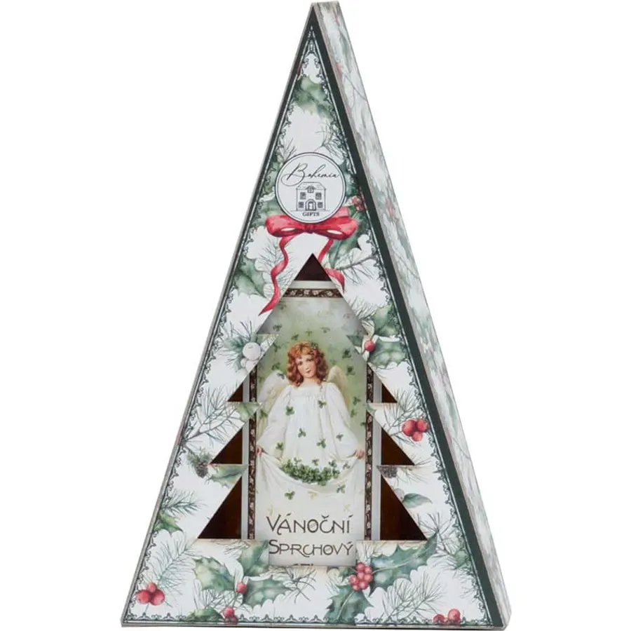Bohemia Gifts Christmas Shower Gel Apple & Cinnamon Angel
