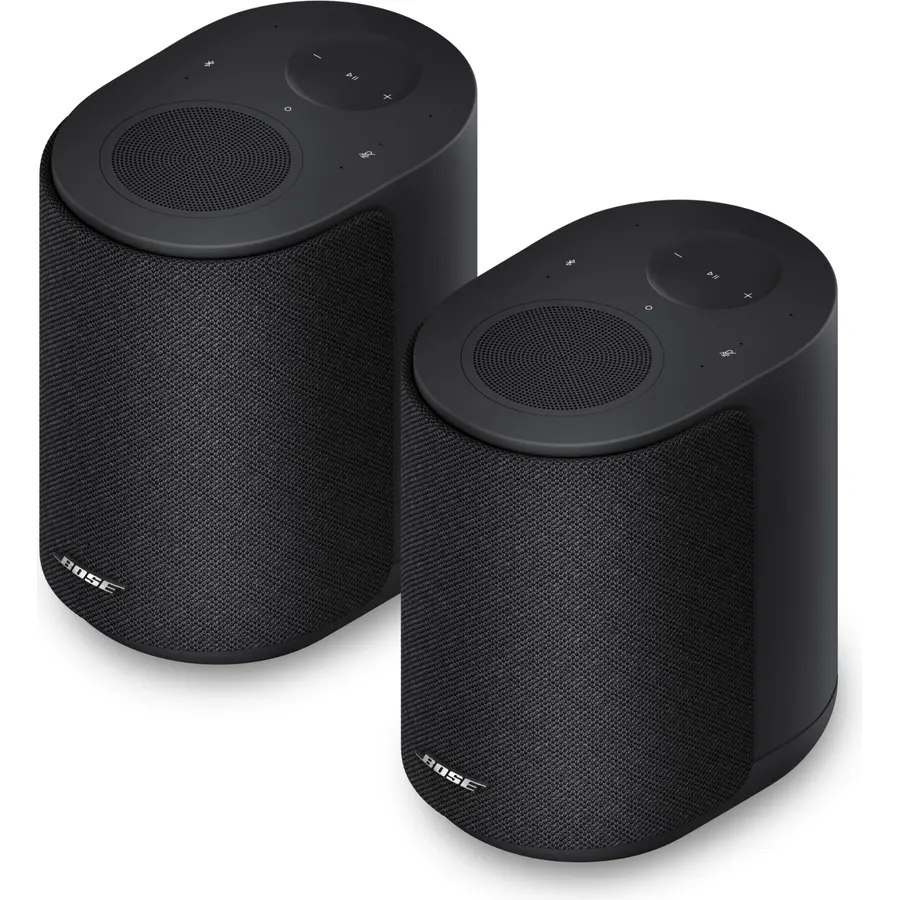 Bose Stereo Music Set (2 Lifestyle Ultra Speakers), Wireless Home Speakers, TrueSpatial Audio, CleanBass, AirPlay & Google Cast, Black