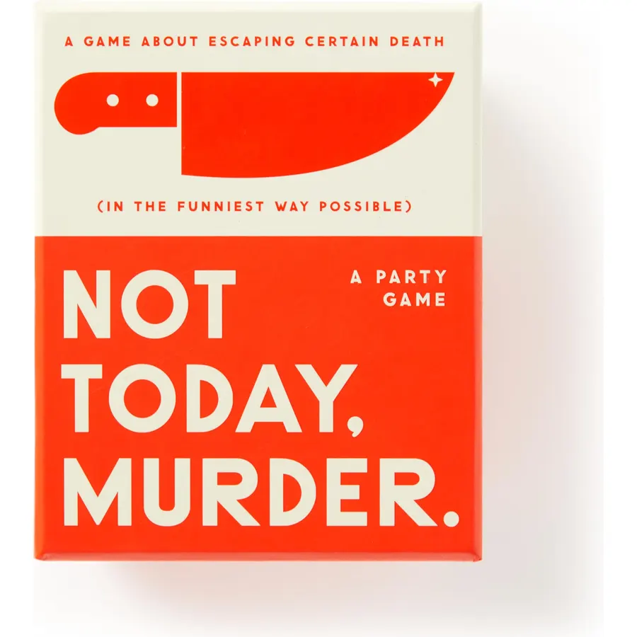 Brass Monkey - Not Today, Murder Social Party Game