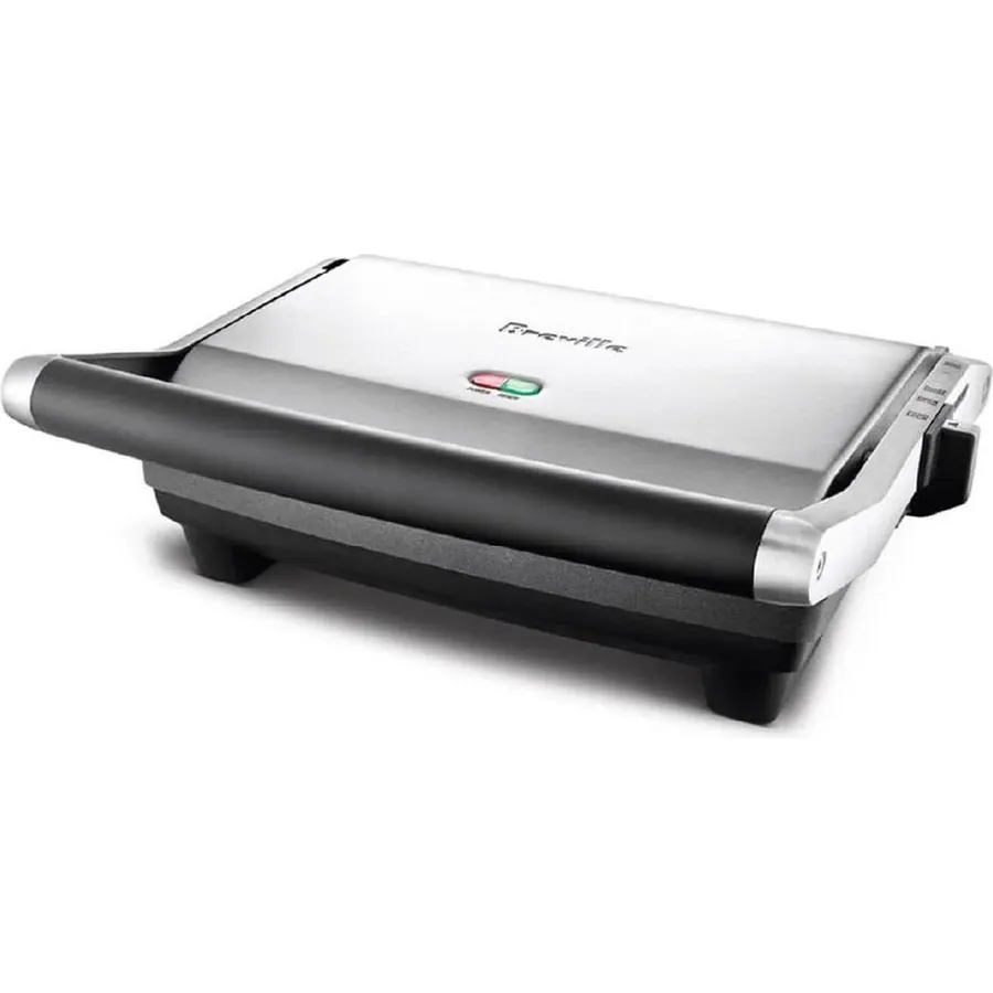Breville BSG520XL Panini Duo Sandwich Maker, Brushed Stainless Steel