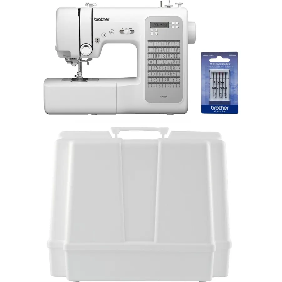 Brother XR9550 Sewing and Quilting Machine Bundle (White)
