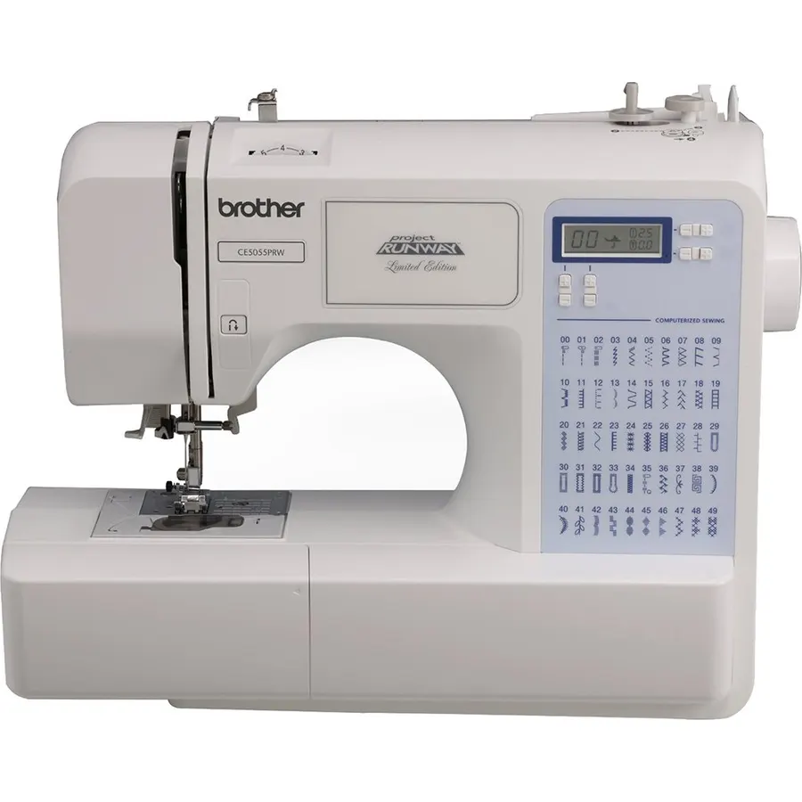 Brother XR9550PRW Sewing and Quilting Machine, Project Runway, 165 Built-in Stitches, LCD Display, Wide Table, 8 Included Feet