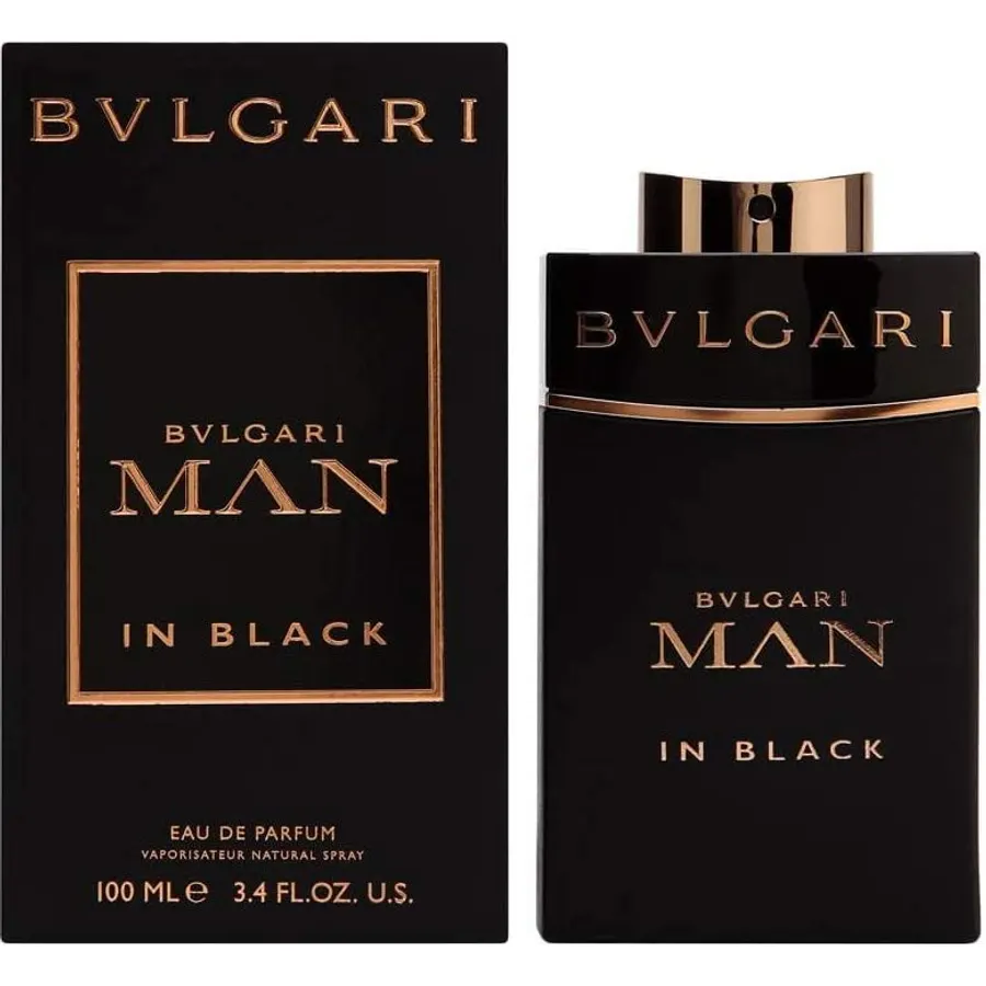 Bvlgari Man in Black Eau de Parfum Spray for Men, 3.4 Ounce