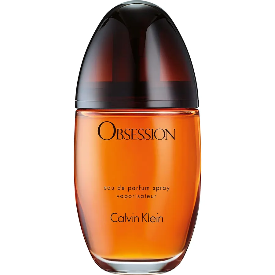 Calvin Klein Obsession Eau de Parfum – Ambery Women's Perfume – With Notes of Mandarin, Bergamot, Jasmine & Patchouli – Long Lasting Fragrance