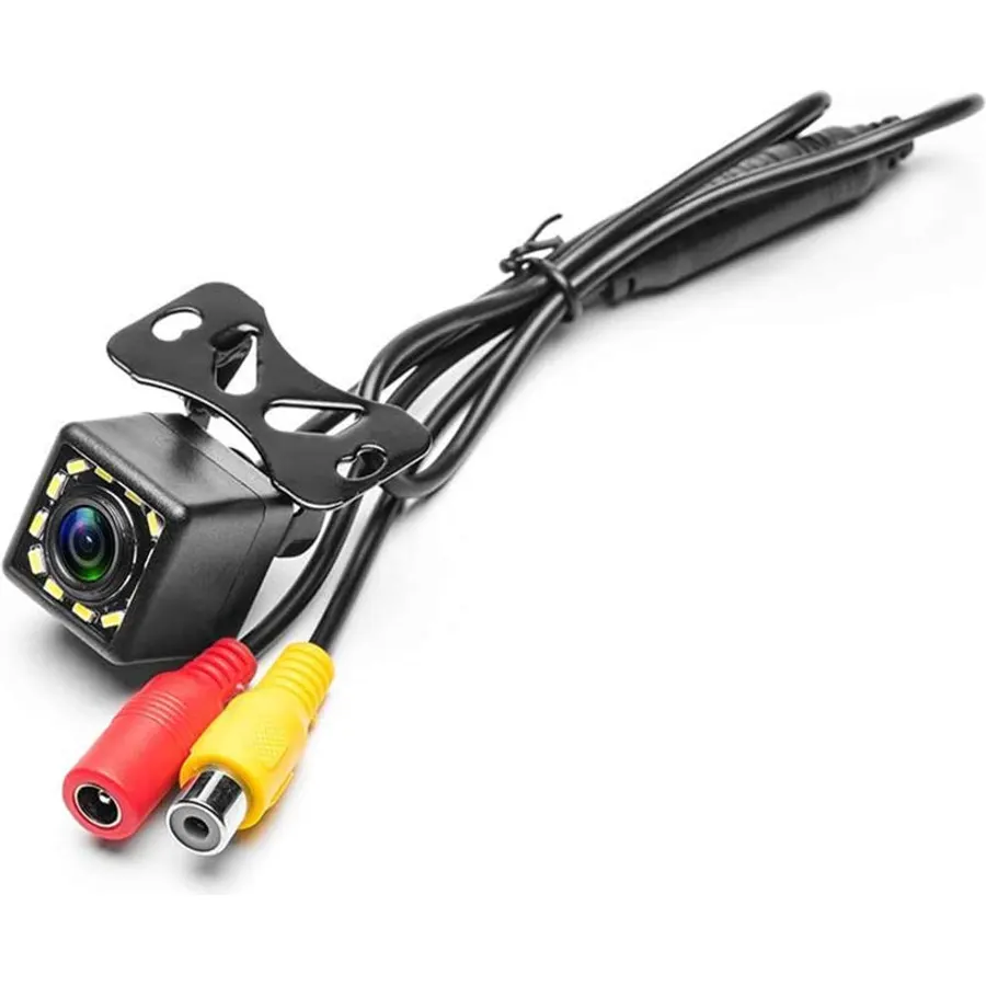 Camecho Vehicle Backup Camera Waterproof Car Rear View Camera 170° Wide Angle 12 LED Night Visions Backup Reversing Parking Cameras