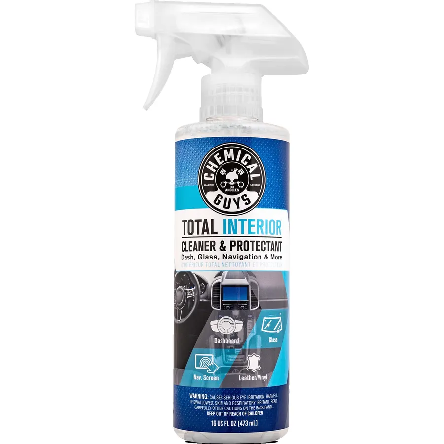 Chemical Guys, Total Interior Cleaner, Protectant & Car Detailer, 16 oz