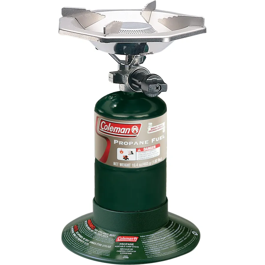 Coleman Bottletop Propane Stove, 7,650 BTU Camping Cooker
