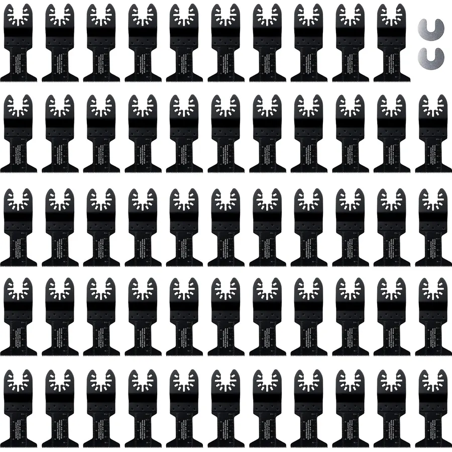 104 PCS Oscillating Saw Blades Professional Universal Wood Multitool Blades