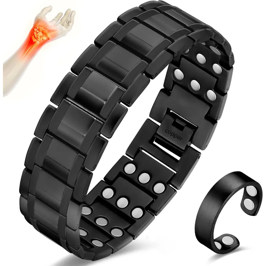 Copper Magnetic Bracelet for Men Strong Magnets Cooper Bracelet