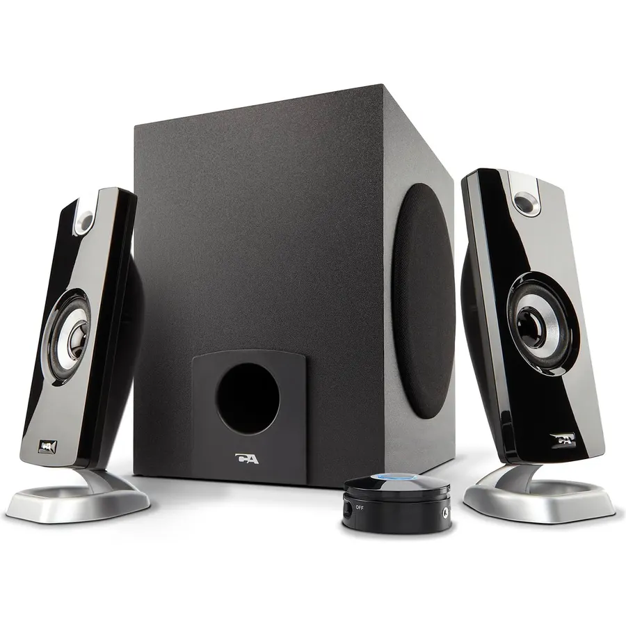 Cyber Acoustics CA-3908 2.1 Speaker System, 92W, Subwoofer