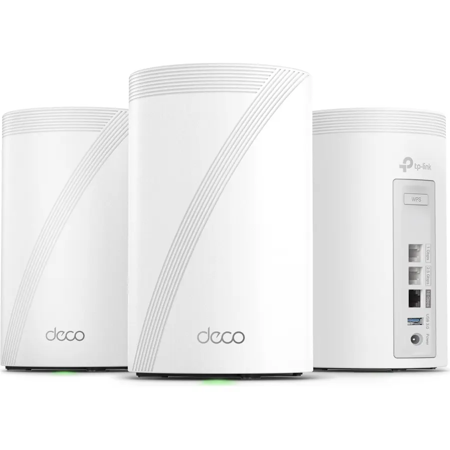 Deco 7 Pro Tri-Band BE14000 Wi-Fi 7 Mesh System, 10Gbps Internet, 3 Pack