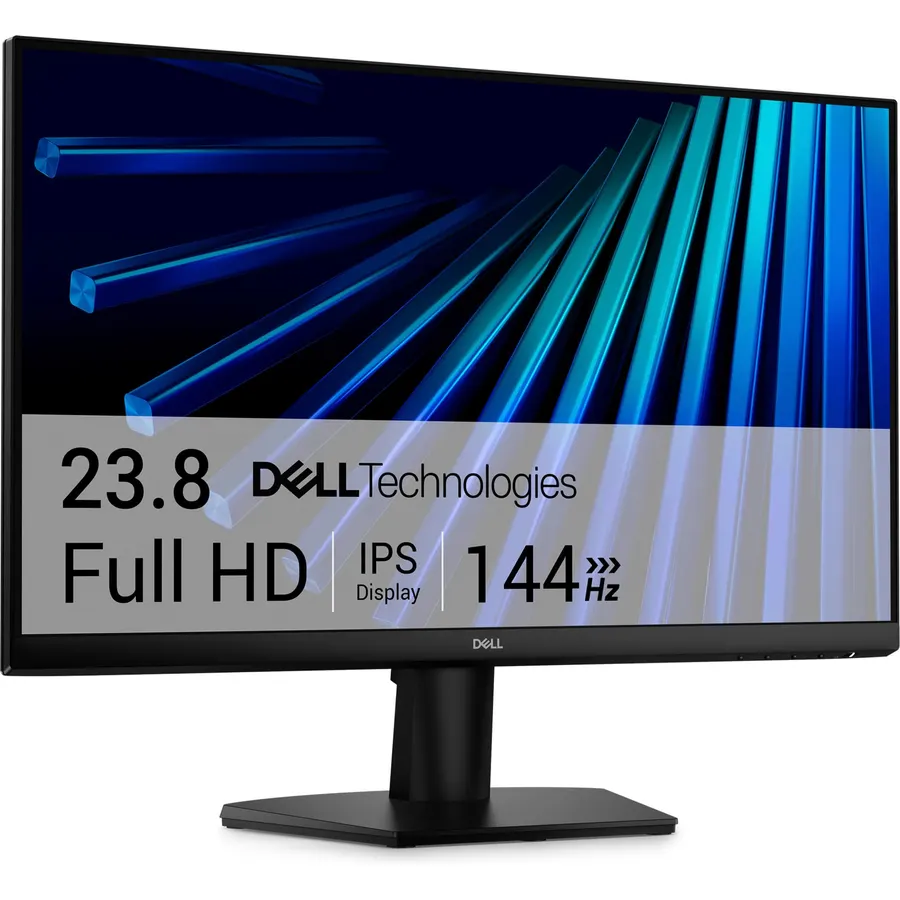 Dell 24 Monitor - SE2426H - 23.8-inch FHD (1920x1080) 144Hz 1ms Display, in-Plane Switching (IPS) Technology, AMD FreeSync™, TÜV 3-Star 2X HDMI, Tilt