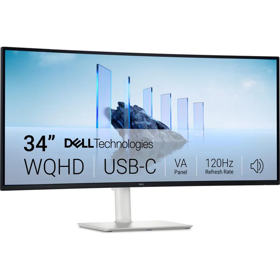 Dell 34 Monitor S3425DW, WQHD VA, 120Hz, FreeSync Premium