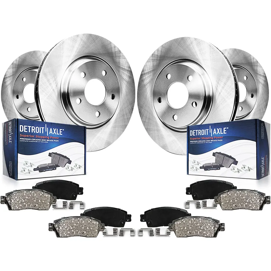 Detroit Axle - Brake Kit for 2006-2018 Dodge Ram 1500 2007-2009 Durango