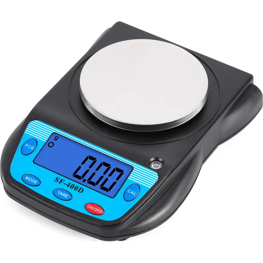 Digital Lab Scale 600g x 0.01g Precision Electronic Scale LCD Display Analytical Balance Jewelry Scale Scientific Scale 0.01g Accuracy