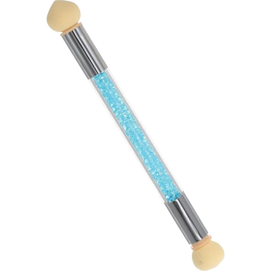 Double Ended Nail Sponge Pen Brush, Acrylic Manicure Tool