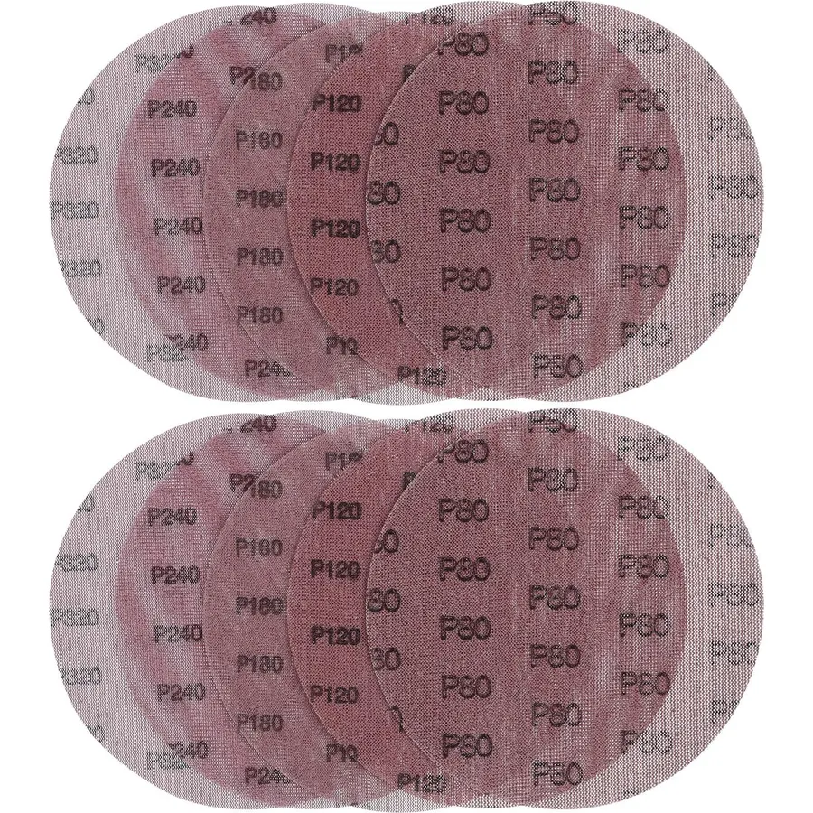 Drywall Sander Grit Hook and Loop Sandpaper Discs 80-320 Backing