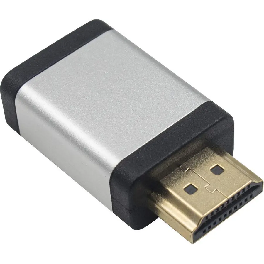 Duttek HDMI Male to Female Adapter, HDMI to HDMI Converter,HDMI Extender Cable Adapter 4K 3D HDMI Extender Compatible with Roku, PS3, PS4, Fire Stick,Chromecast, Nintendo Switch,HDTV, (Silvery)